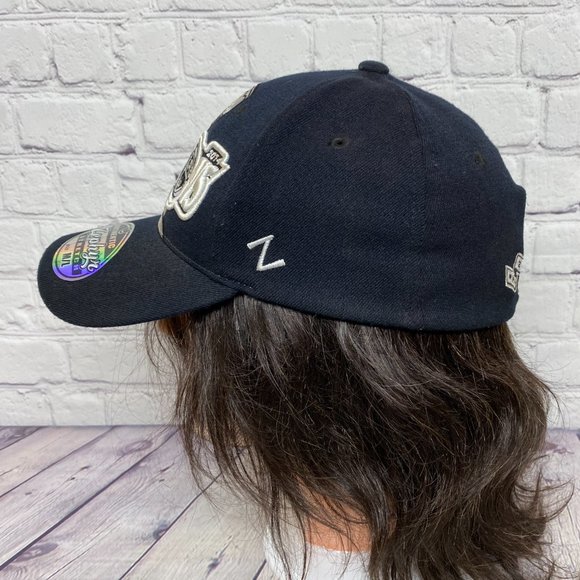 Zephyr LA Kings 2014 Stanley Cup Champions Hat Cap Stretch Fit Size M/L Black - Picture 2 of 10